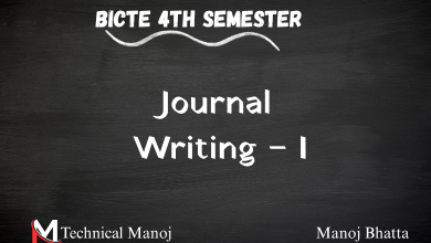 Journal Writing – I