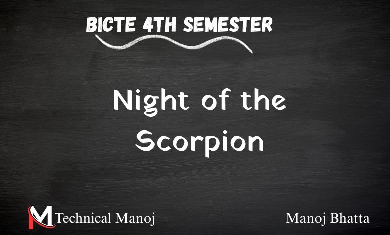 Night of the Scorpion